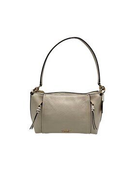 Coach Cream Marlon Refined Pebble Leather Hobo Bag 1597